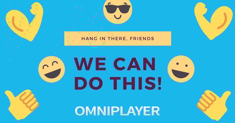 Hang in there friends. We can do this!